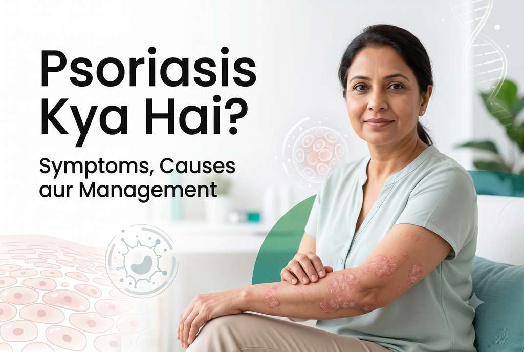 Psoriasis Kya Hai? Iske Symptoms, Causes aur Management Ke Baare Mein Jaane